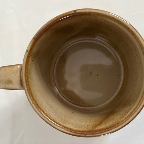 Vintage DANSK Nielstone Spice Flat Mugs Set of 2, Niels Refsgaard Design - Picture 5 of 12